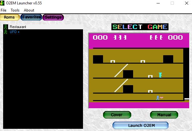 Jouer à des jeux Jopac sur son PC grâce à O2EM